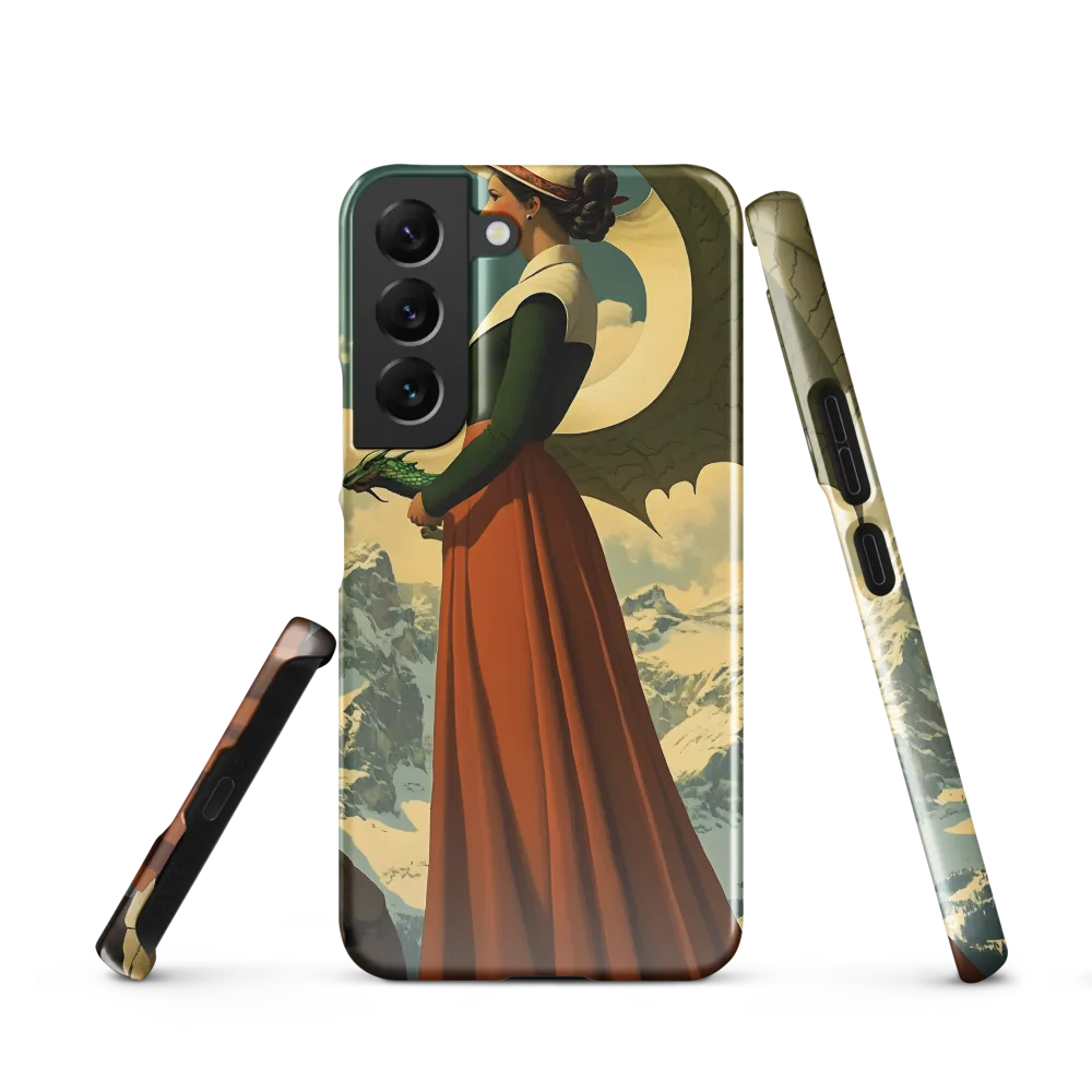 Mystic Harmony: The Dragon Keeper | Phone Case |  S22 | Snap Case | Glossy
