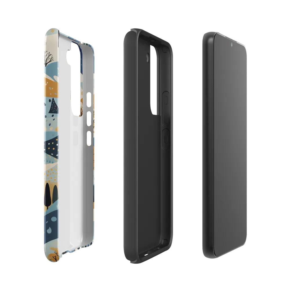 Whispers of a Playful Landscape | Phone Case |  S22 | Tough Case | Glossy