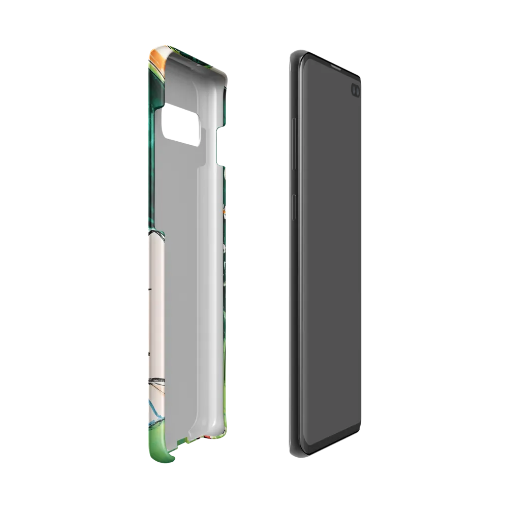 Silent Sorrow | Phone Case |  S10 | Snap Case | Matte