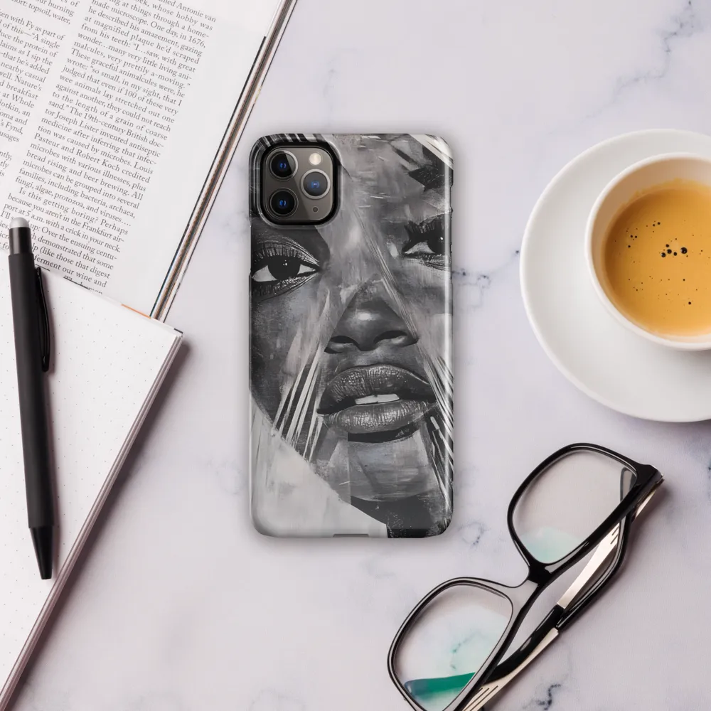 Fragmented Reflections: A Contemporary Portrait | Phone Case |  11 Pro Max | Snap Case | Glossy