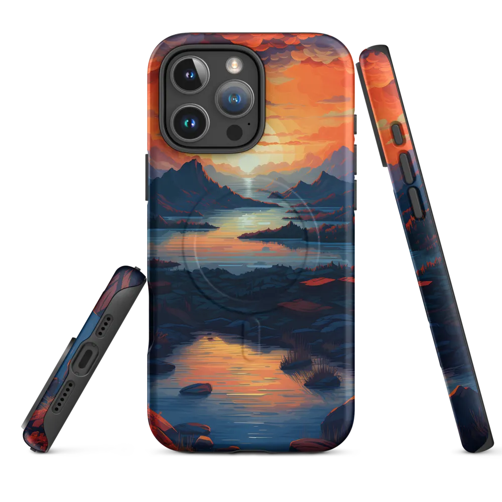 Ethereal Evening: A Digital Dusk