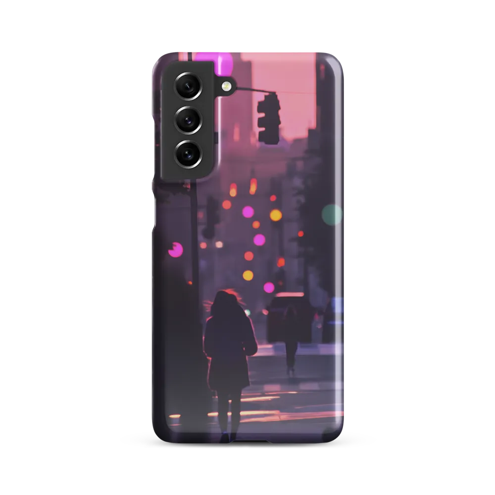 City Silhouettes at Dusk | Phone Case |  S21 FE | Snap Case | Glossy