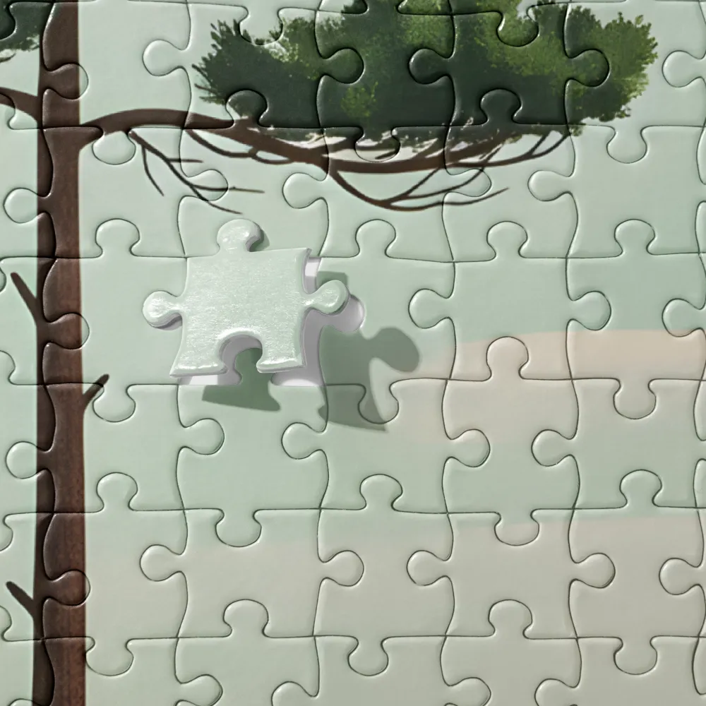 Coastal Pine 
 Jigsaw Puzzle