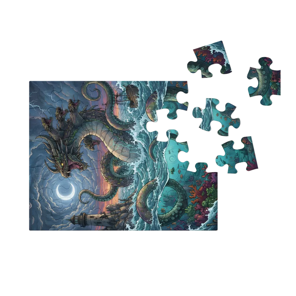 Moonlit Leviathan 
 Jigsaw Puzzle in Tin Box