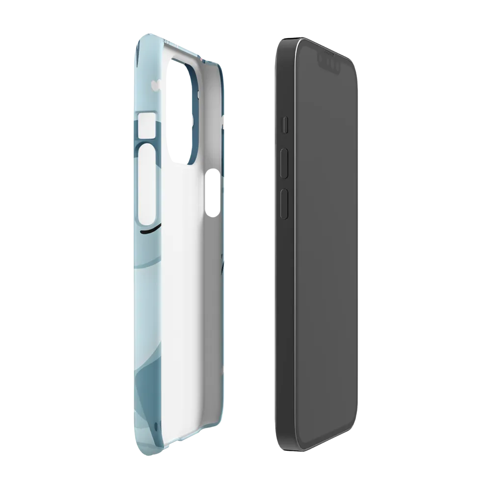 Whimsical Hippo Delight | Phone Case |  13 Pro | Snap Case | Matte