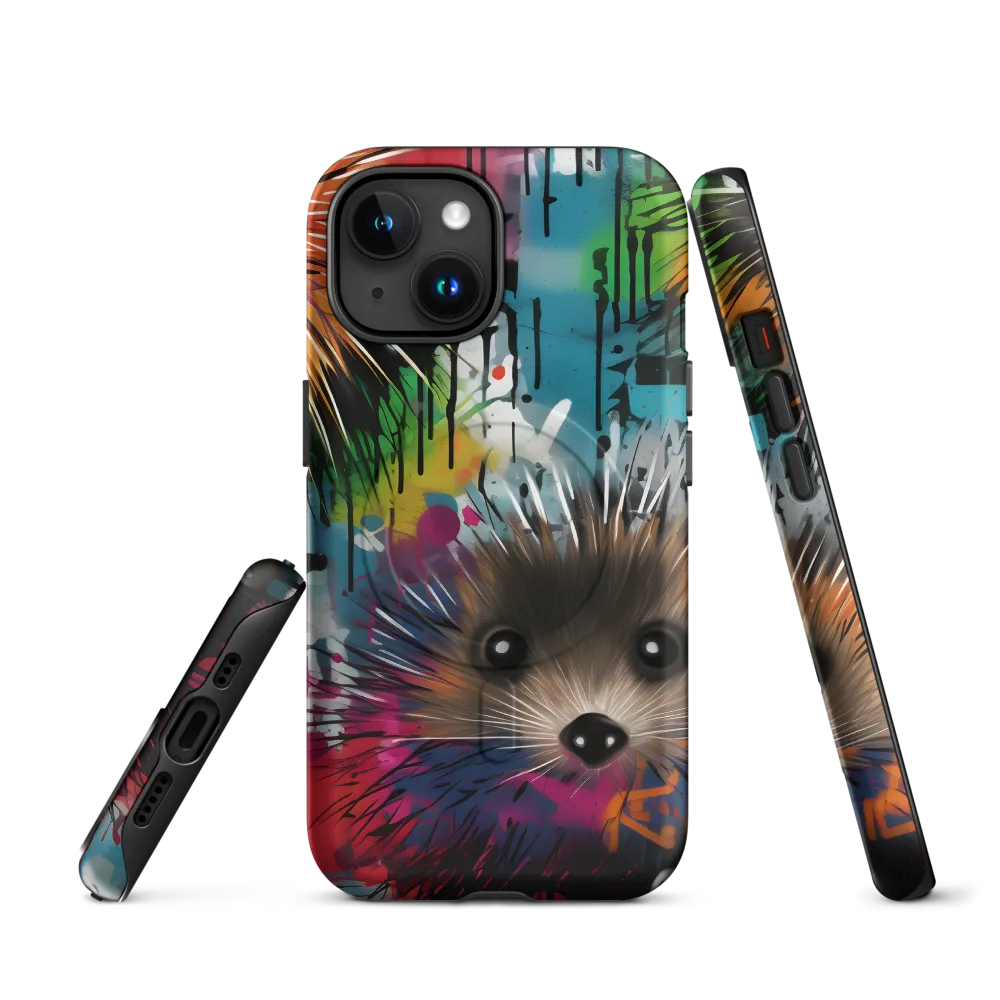 Whimsical Hedgehogs in a Kaleidoscopic Wonderland