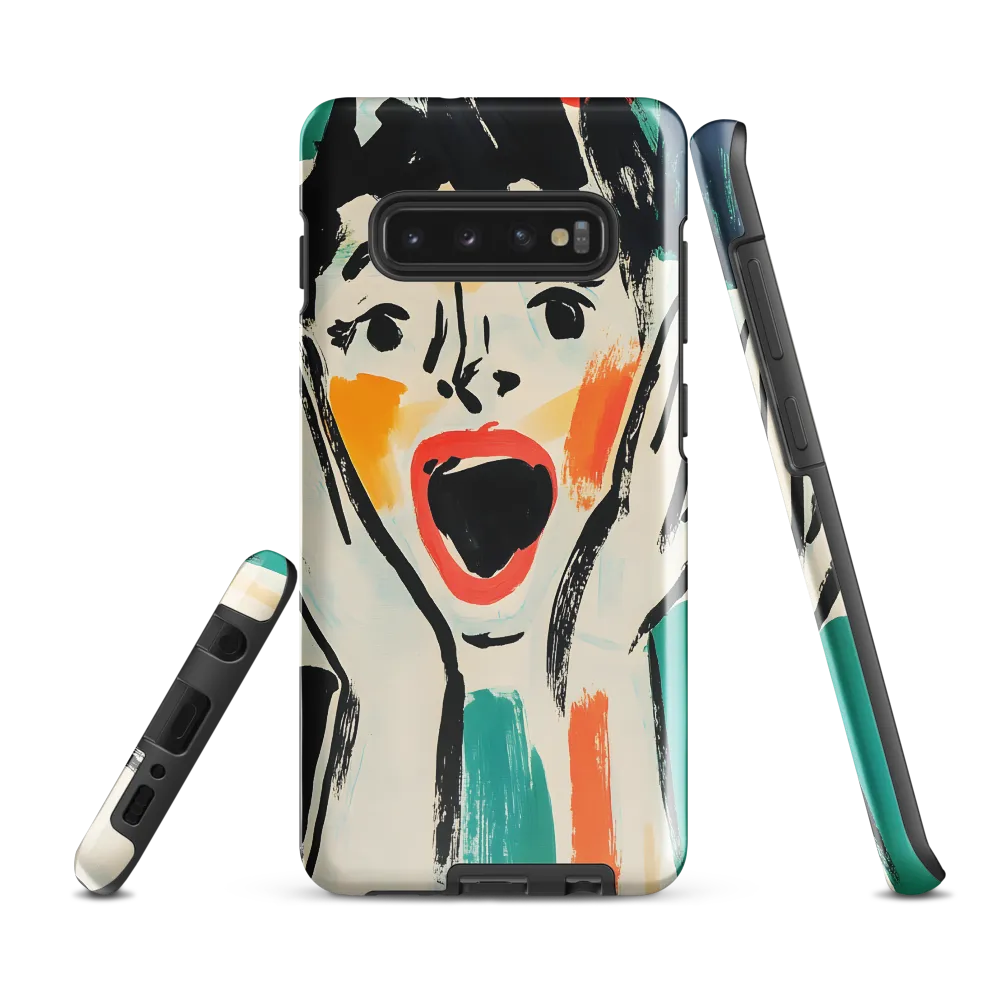 Outburst of Emotion | Phone Case |  S10 Plus | Tough Case | Glossy