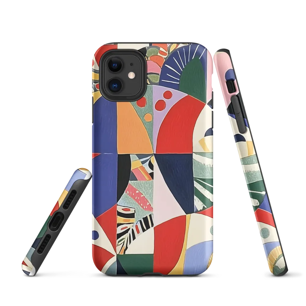 Dynamic Mosaic Symmetry | Phone Case |  11 | Tough Case | Matte
