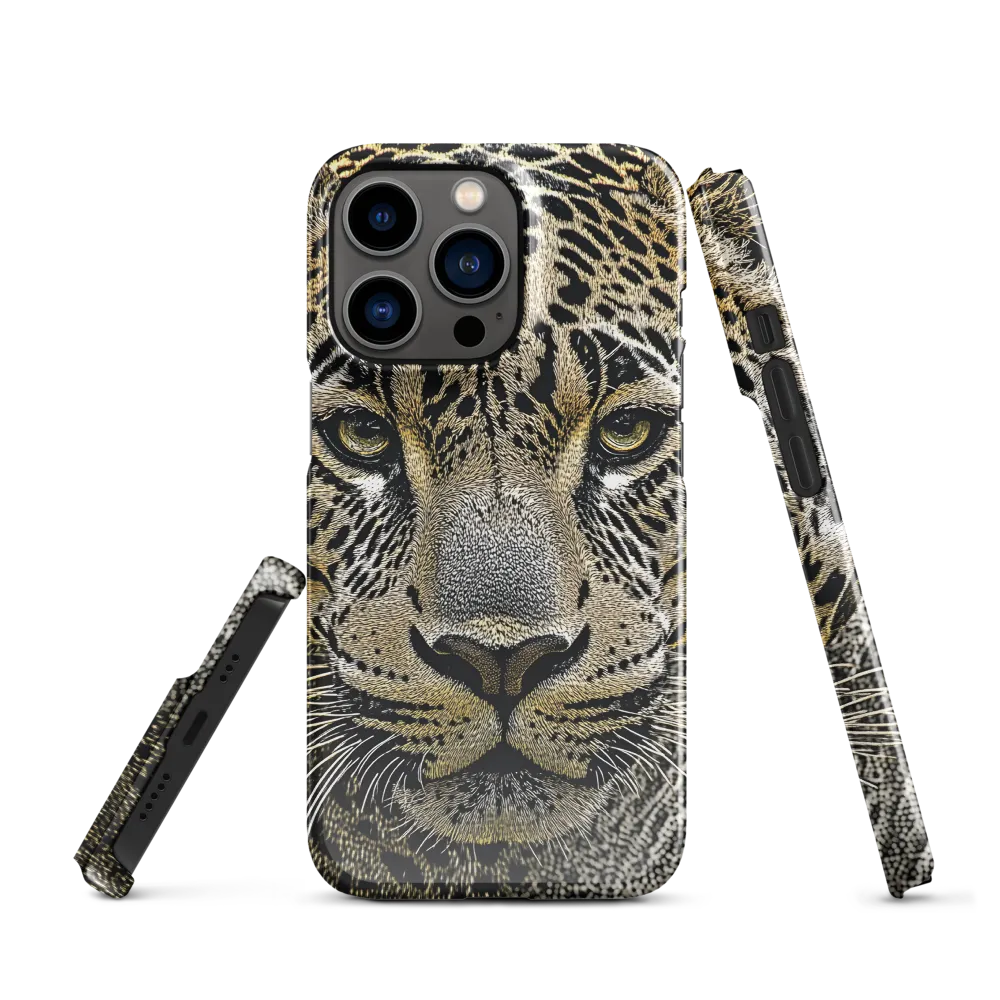 The Majestic Gaze: Portrait of a Leopard