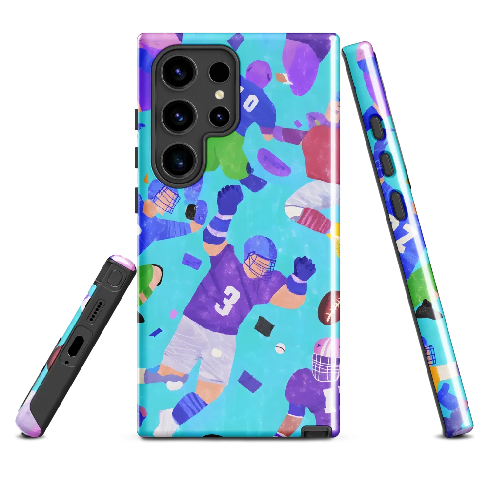 Dynamic Playmakers in Motion | Phone Case |  S24 Ultra | Tough Case | Glossy