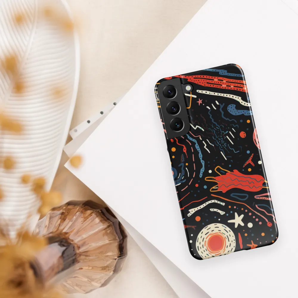 Cosmic Whimsy | Phone Case |  S22 Plus | Snap Case | Glossy