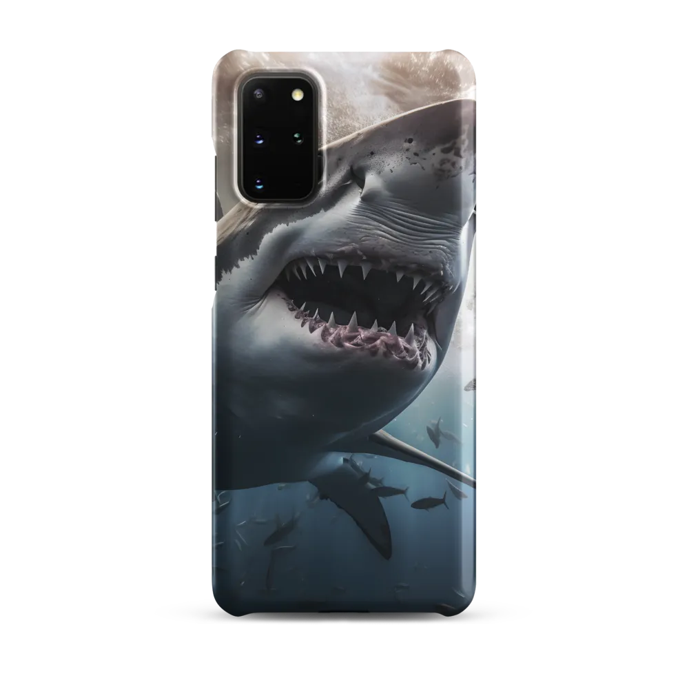 The Apex Predator: An Underwater Encounter | Phone Case |  S20 Plus | Snap Case | Matte
