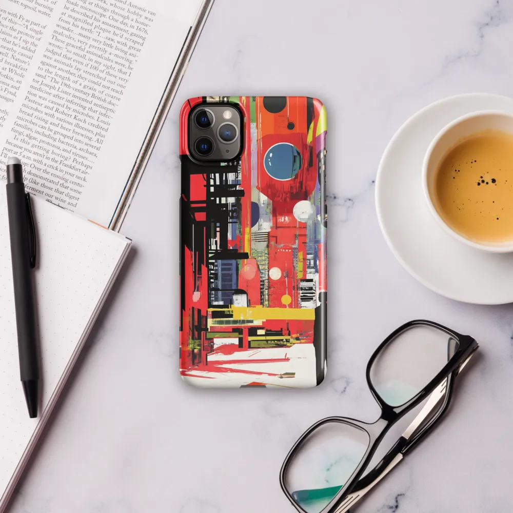 Urban Echoes: A Futuristic Reverie | Phone Case |  11 Pro Max | Snap Case | Glossy