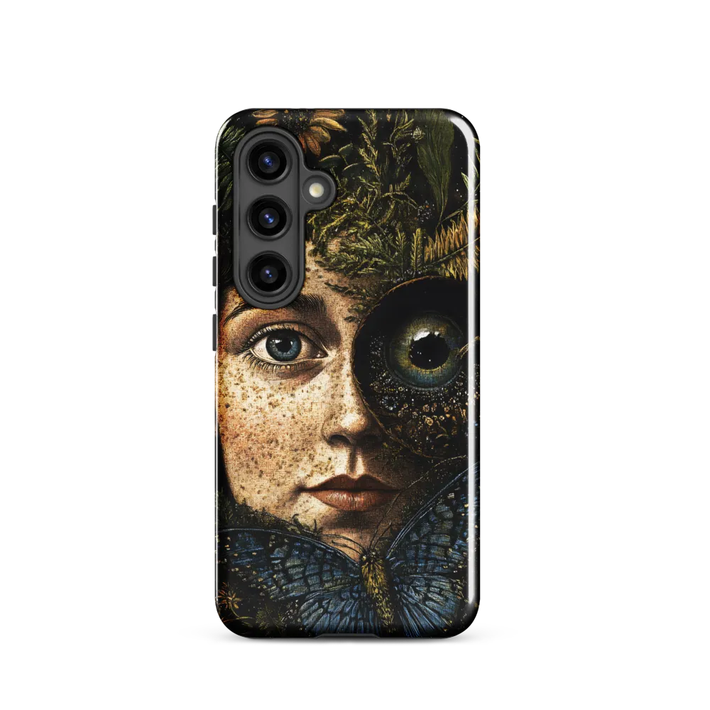 Nature's Embrace: A Surreal Portrait | Phone Case |  S24 | Tough Case | Glossy