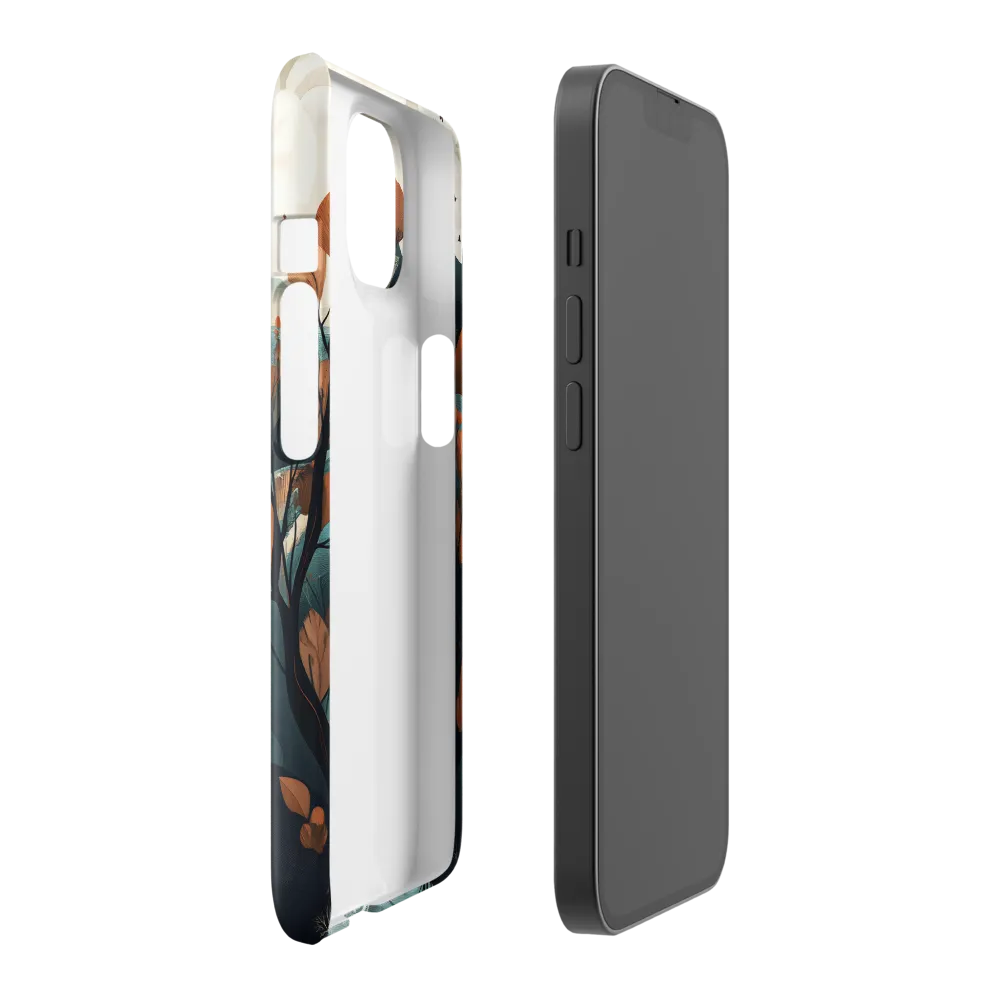 Whispers of Autumn: A Serene Journey | Phone Case |  14 | Snap Case | Glossy