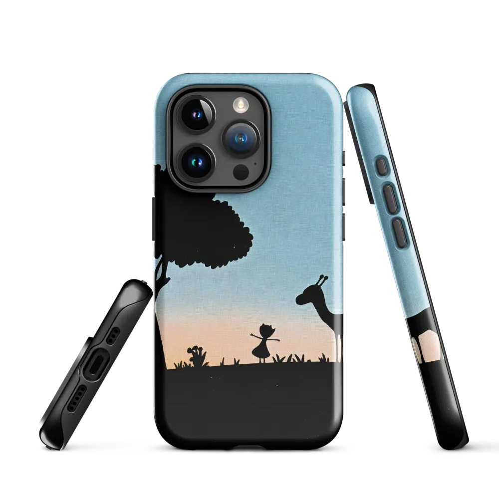 Curiosity in the Silhouette | Phone Case |  15 Pro | Tough Case | Glossy