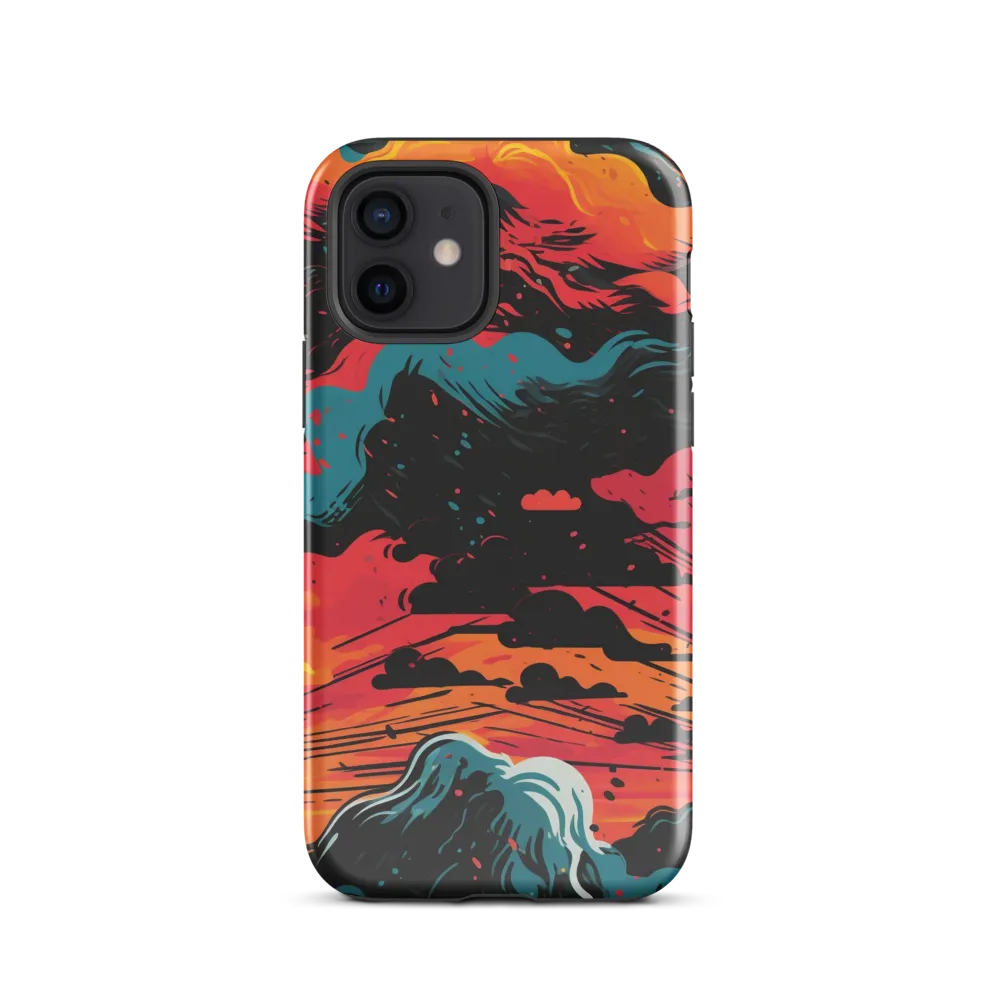 Ethereal Twilight: A Dramatic Landscape in Motion