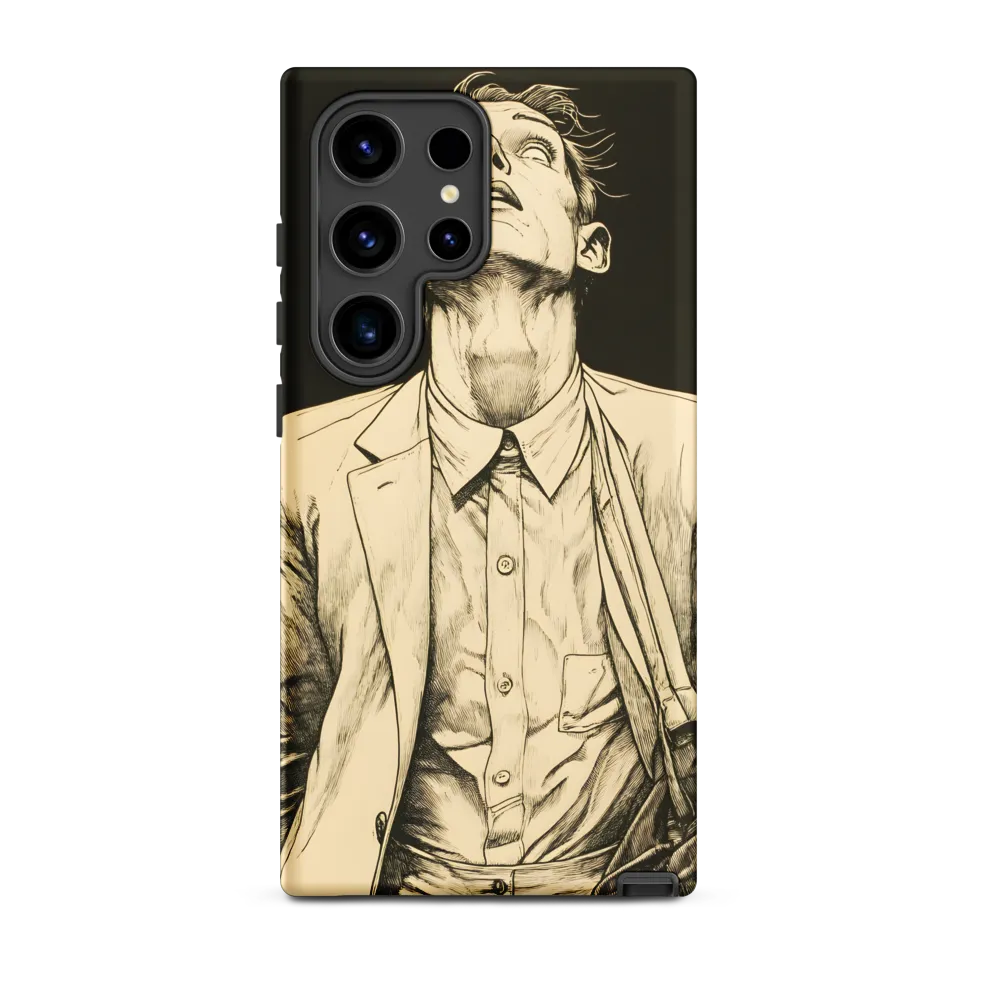 Desperate Gaze | Phone Case |  S24 Ultra | Tough Case | Matte