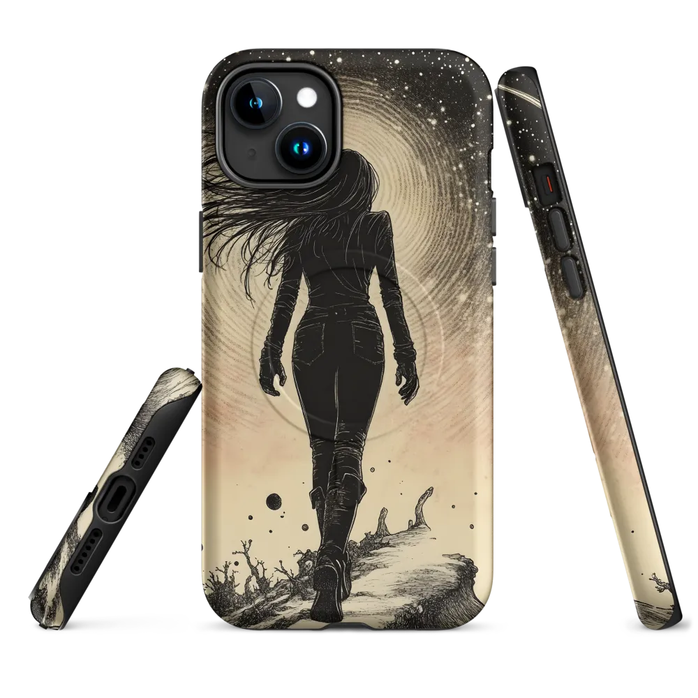 Journey Through the Cosmos | Phone Case |  15 Plus | MagSafe® Tough Case | Matte