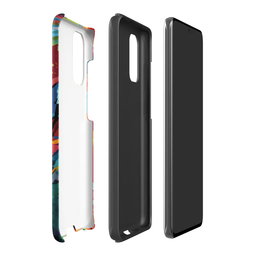Colorful Lizard: An Abstract Adventure | Phone Case |  S20 Plus | Tough Case | Matte