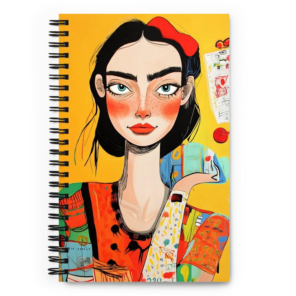 Playful Elegance | Spiral Notebook