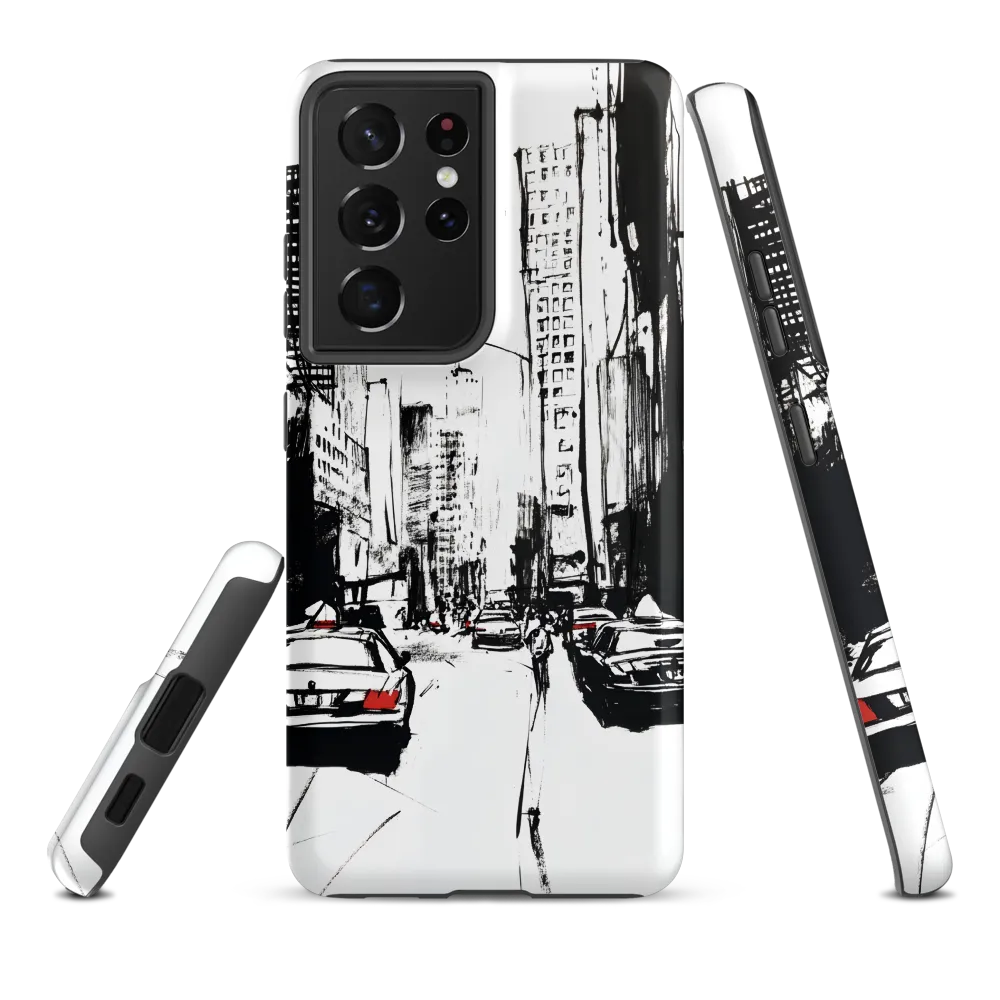 Urban Pulse: A Monochromatic Journey