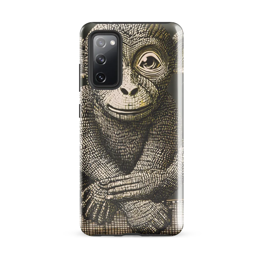 Intricate Primate Portrait