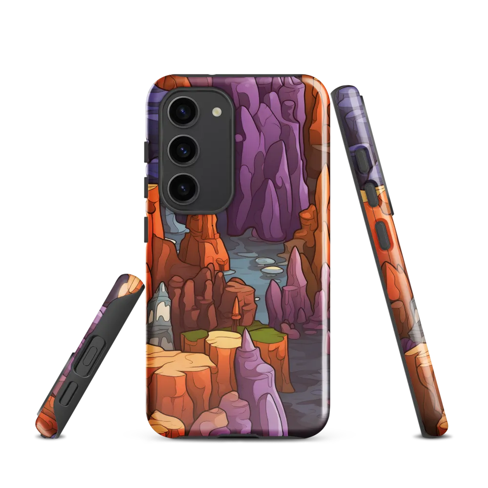 Vibrant Rockscape: A Digital Odyssey
