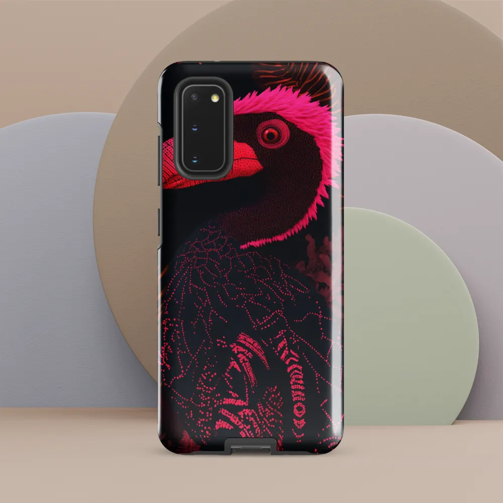 Tropical Echoes: A Modern Avian Portrait