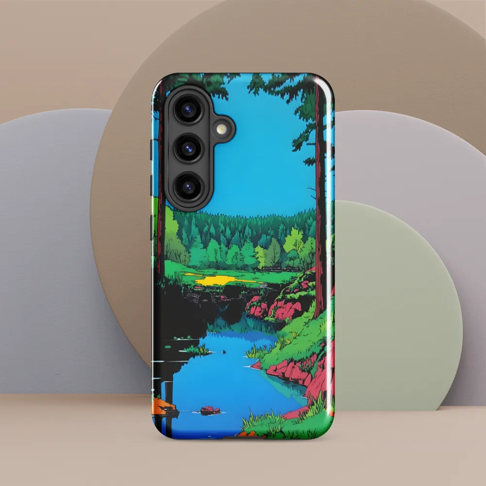 Tranquil Reflections: A Vibrant Landscape
