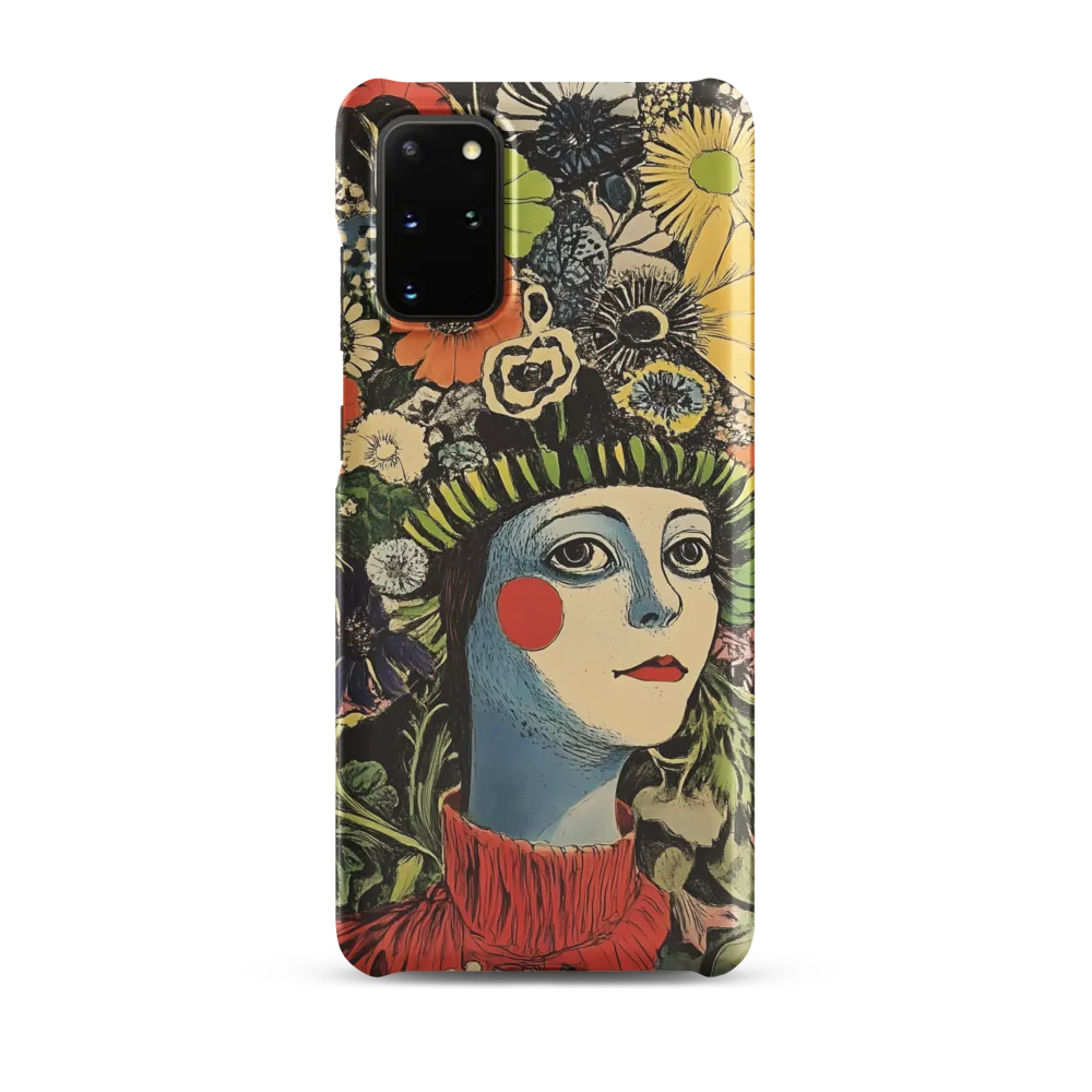 Floral Whimsy: A Portrait of Nature's Embrace
