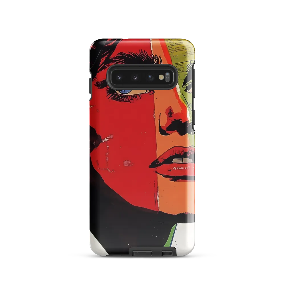 Vibrant Expressions: A Pop Art Portrait