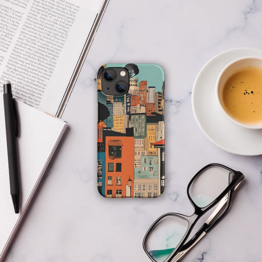 Urban Fusion: A Colorful Cityscape