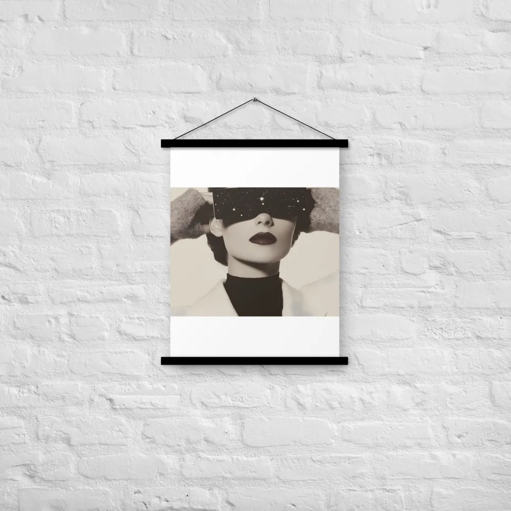 Celestial Elegance | Poster With Black Wood Hanger | 18″×24″