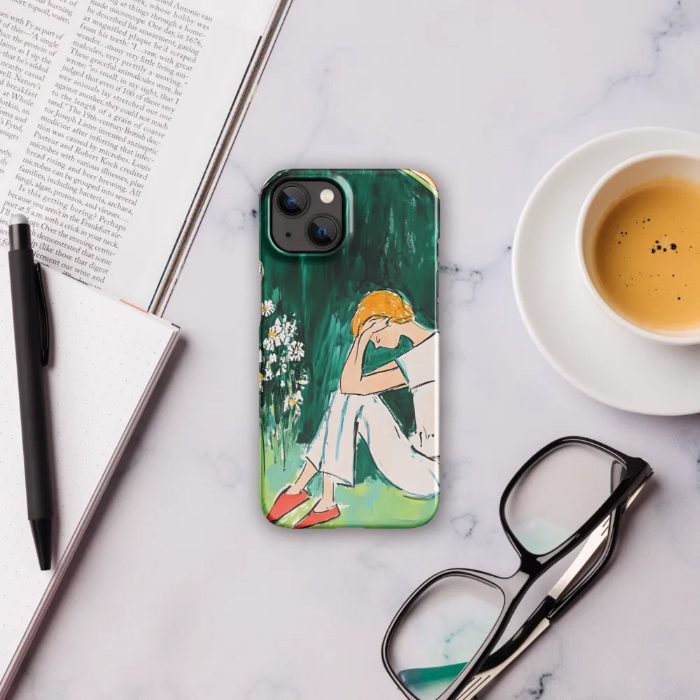 Silent Sorrow | Phone Case |  13 | Snap Case | Glossy