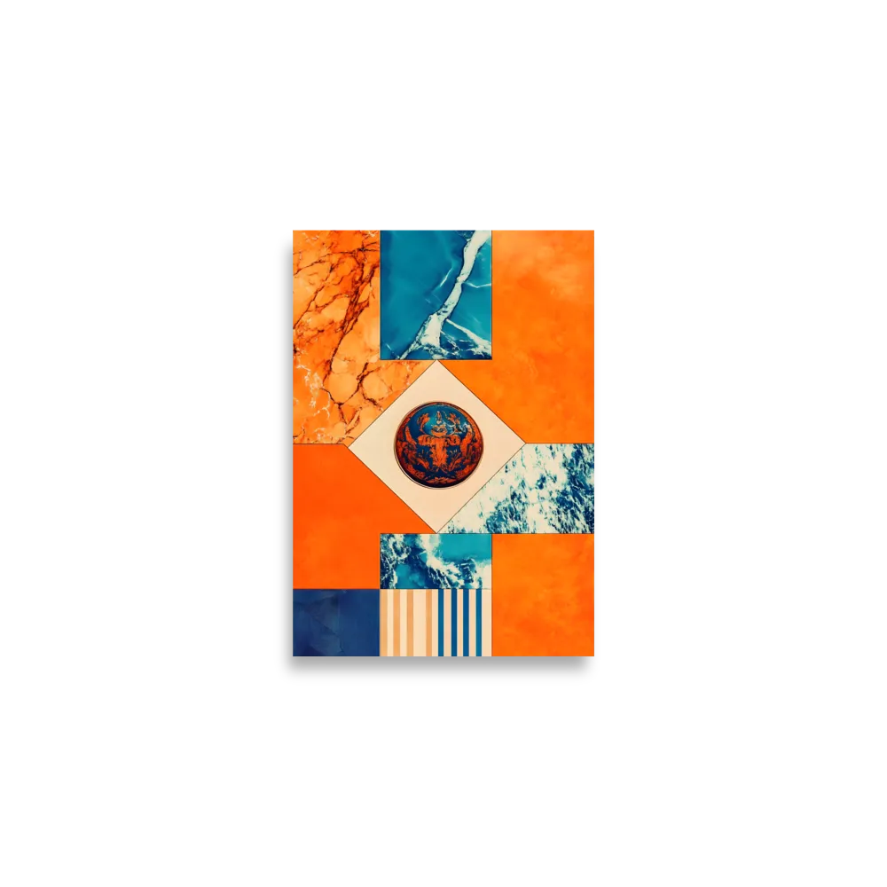 Harmonious Encounters: Abstract Geometry | Poster | A2 (16.5″×23.3″)
