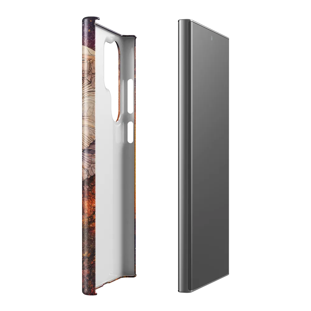 Cosmic Contemplation | Phone Case |  S23 Ultra | Snap Case | Glossy