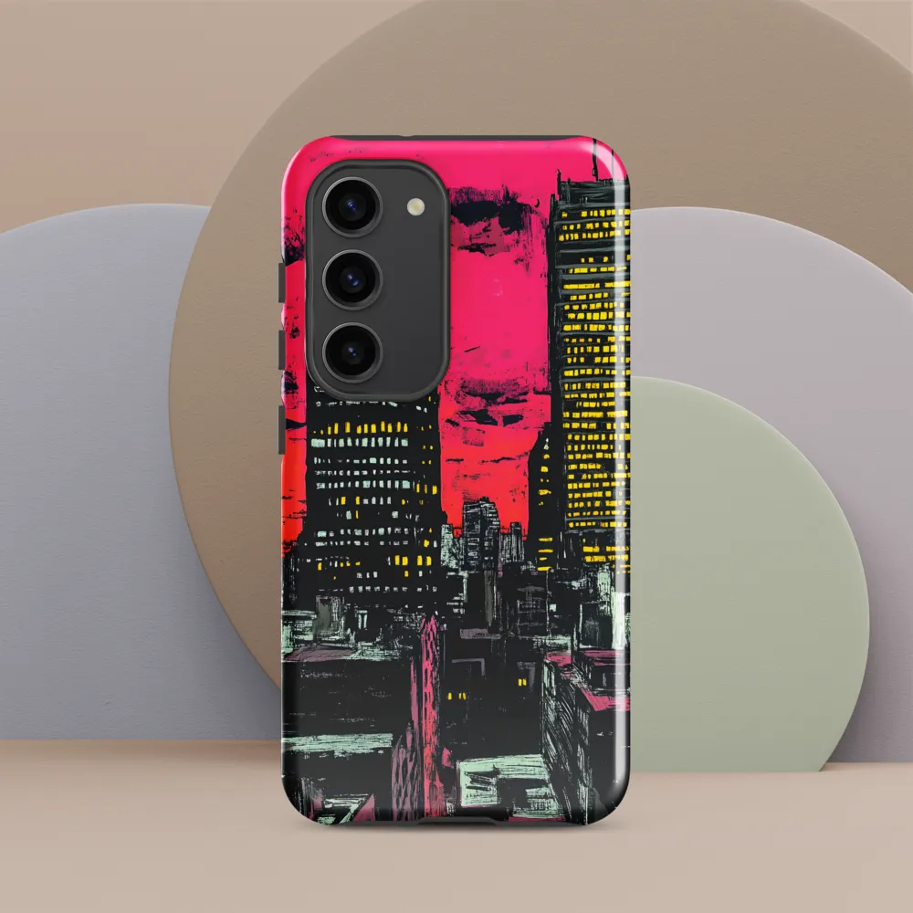 Urban Pulse at Dusk