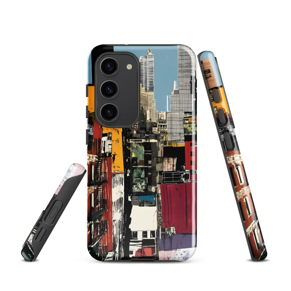 Urban Collage: A Vivid Cityscape