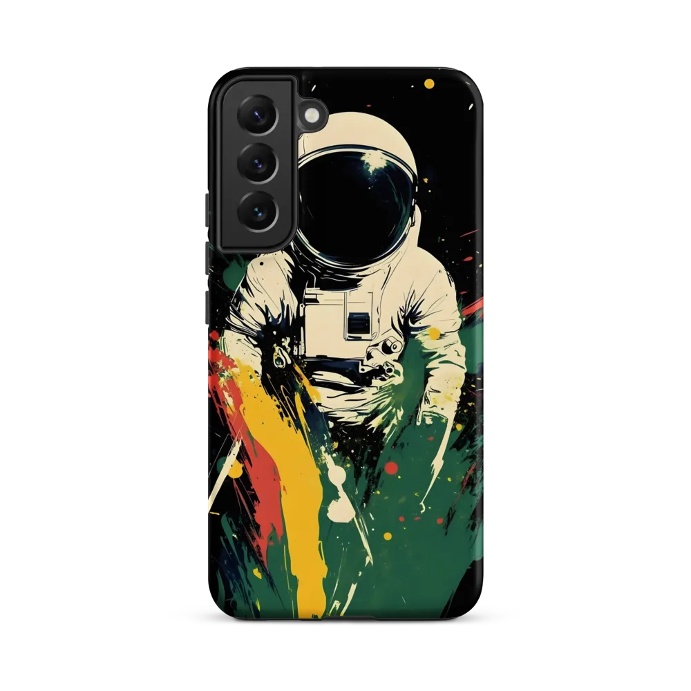 Cosmic Splash: The Astronaut's Journey