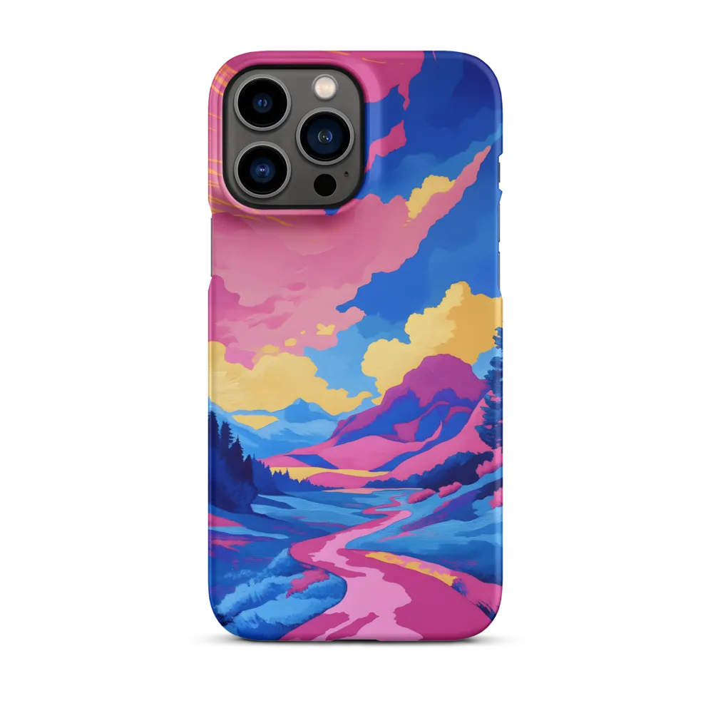 Dreamscape: The Serene River | Phone Case |  13 Pro Max | Snap Case | Matte