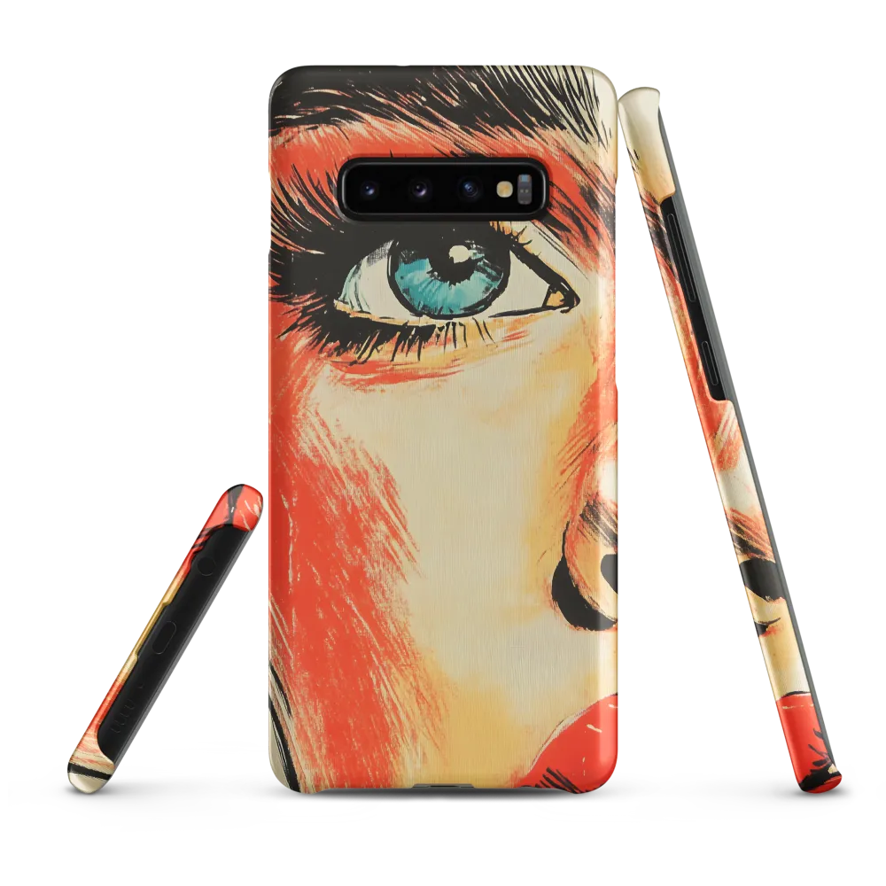 Intense Gaze: A Pop Art Portrait