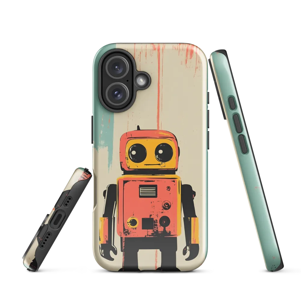 Retro Robot Charm