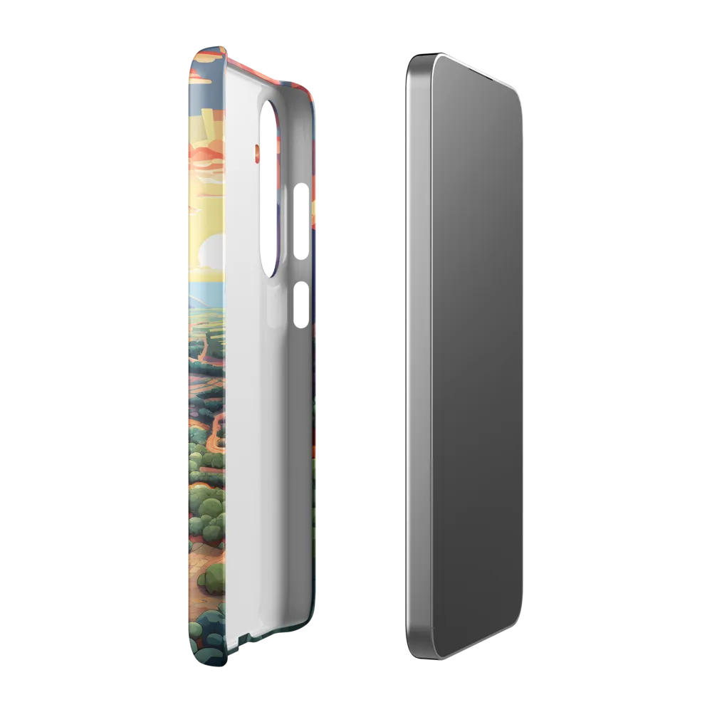 Desert Serenity at Dusk | Phone Case |  S24 Plus | Snap Case | Matte