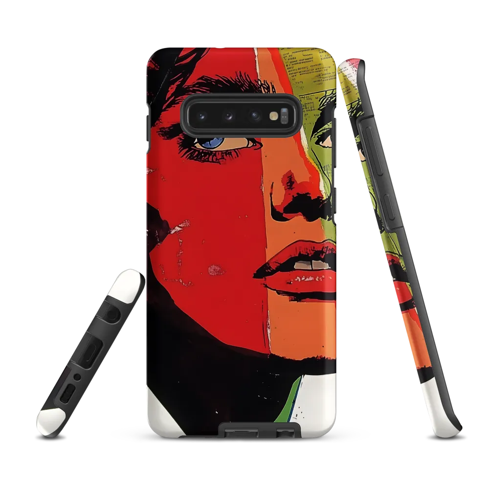 Vibrant Expressions: A Pop Art Portrait