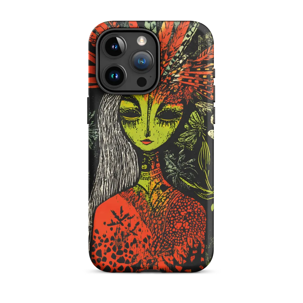 Mystical Flora: A Surreal Portrait