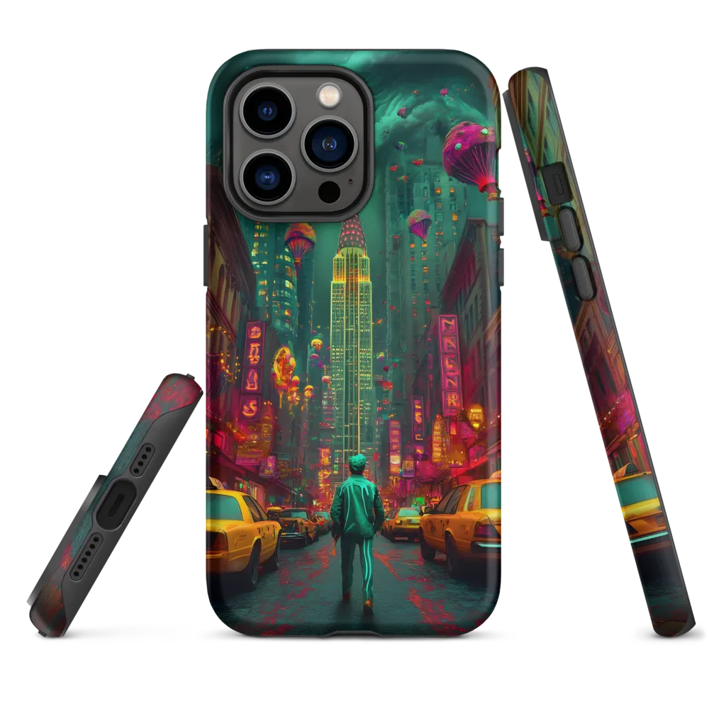 Neon Dreams: A Surreal Urban Journey
