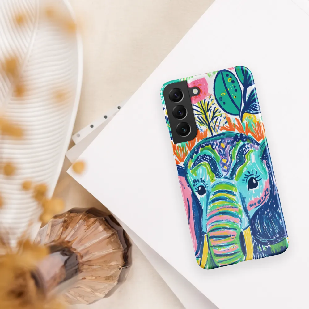 Whimsical Elephant Portrait