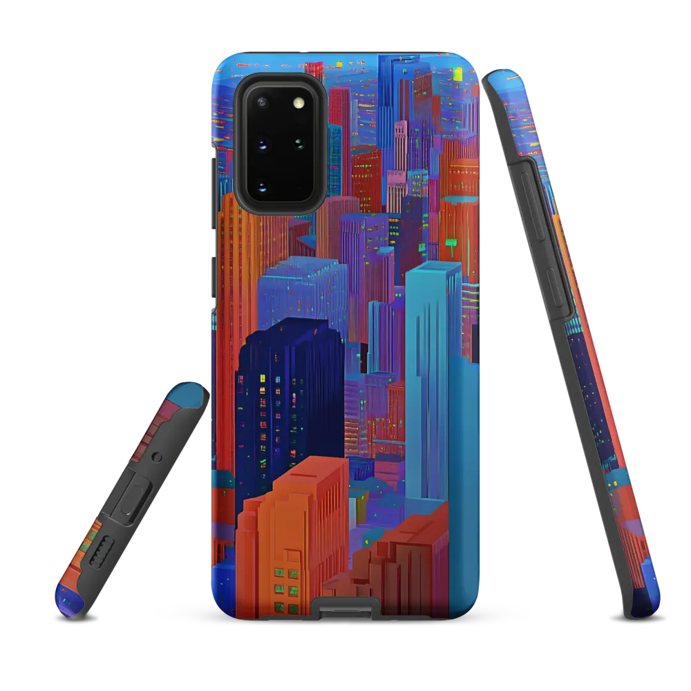 Vibrant Metropolis in Twilight