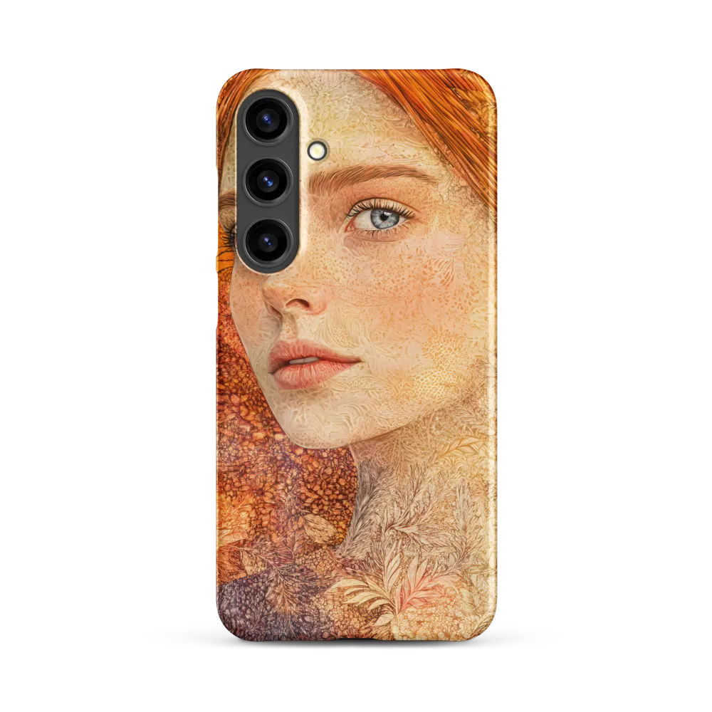 Embracing Autumn's Glow | Phone Case |  S24 Plus | Snap Case | Matte
